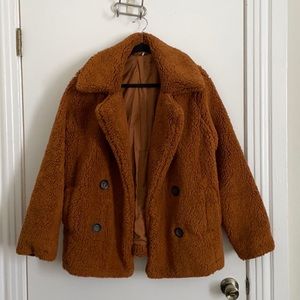 Free People Teddy Coat Size Small
